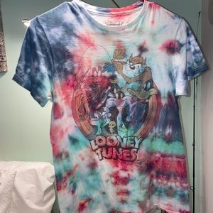 Looney Tunes Tie Dye T- Shirt
